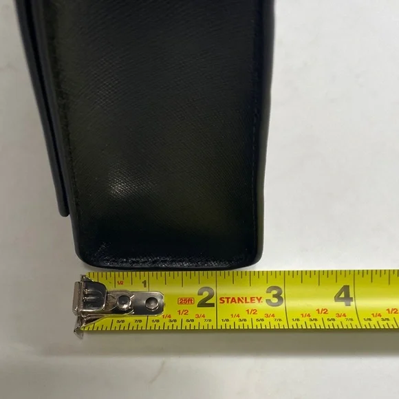 Kate Spade Carson Convertible Crossbody Black Saffiano Leather Preppy NWT - Picture 14 of 15